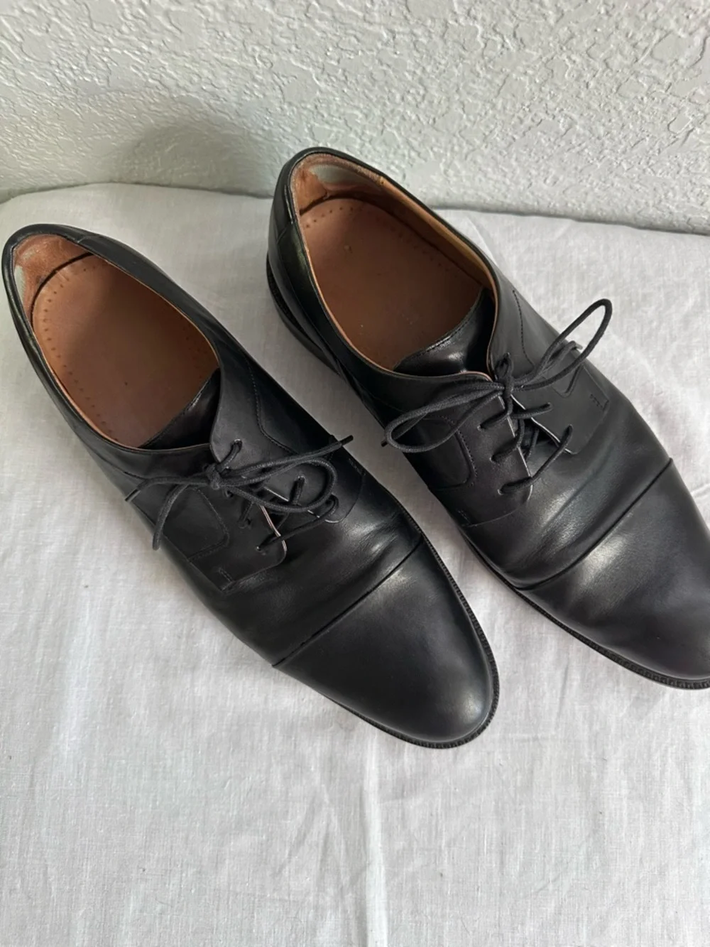Cole Haan Warren Cap Toe Oxford‎ Black Leather Dress Shoes Men’s Size 11